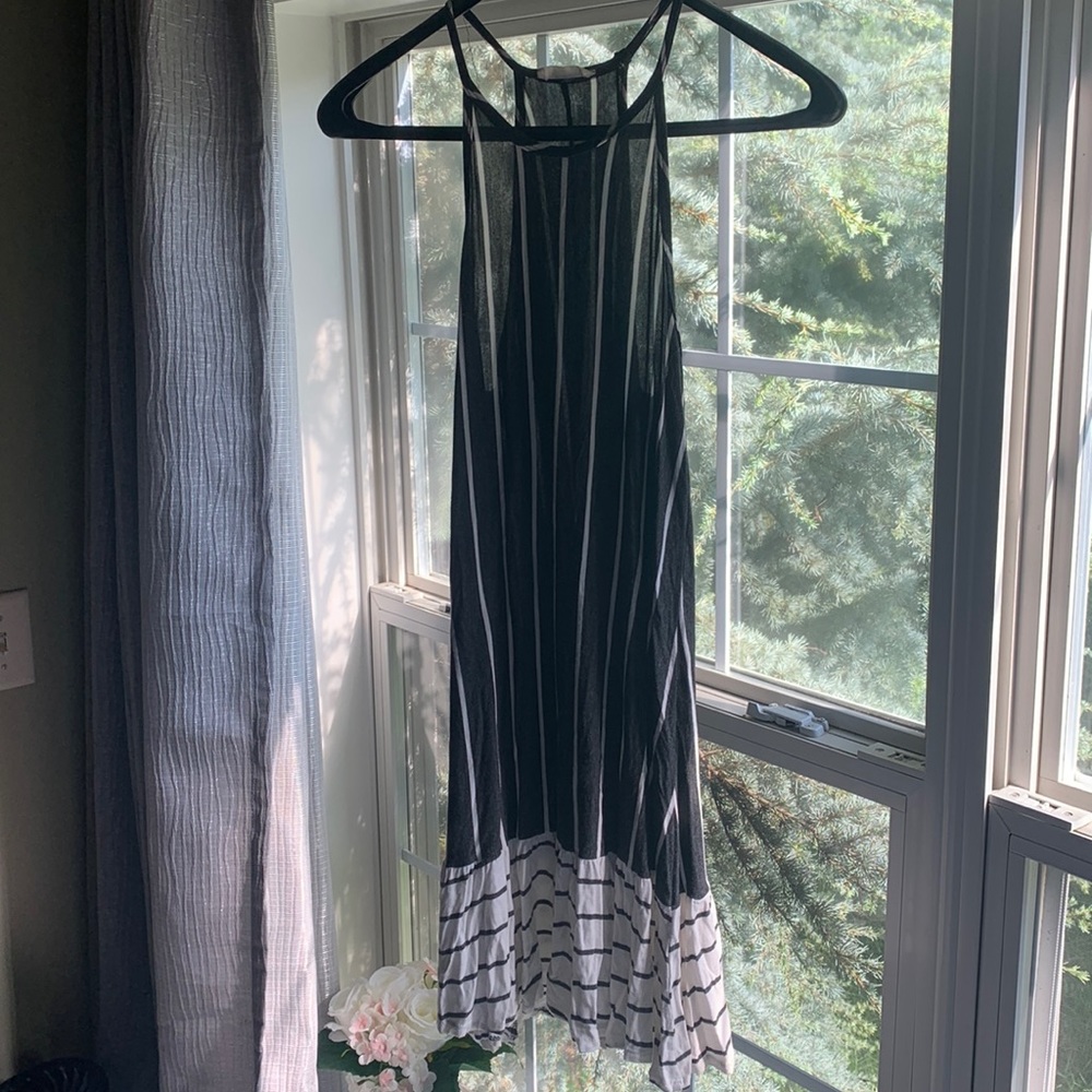 Dark grey dress